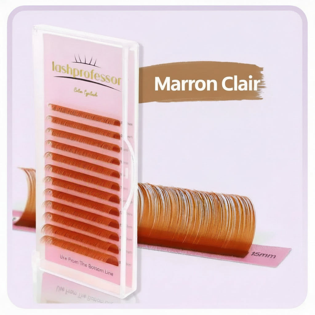 Extension Cils Individuels Clairs et Foncés Lashprofessor