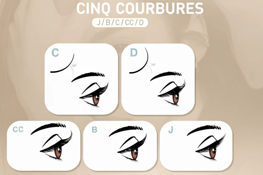 Extension SAKURAHANA cils individuels Premium Long Noir matte 8-15