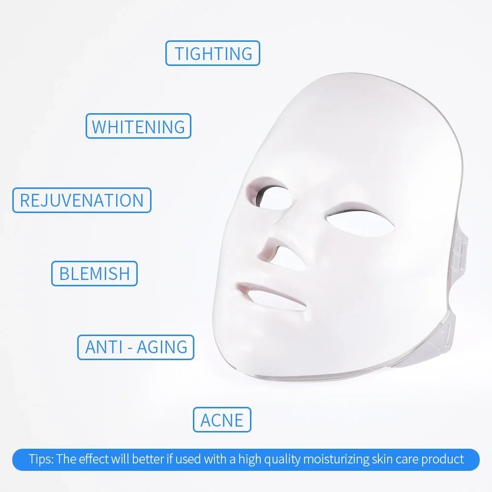 Masque LED pour le visage