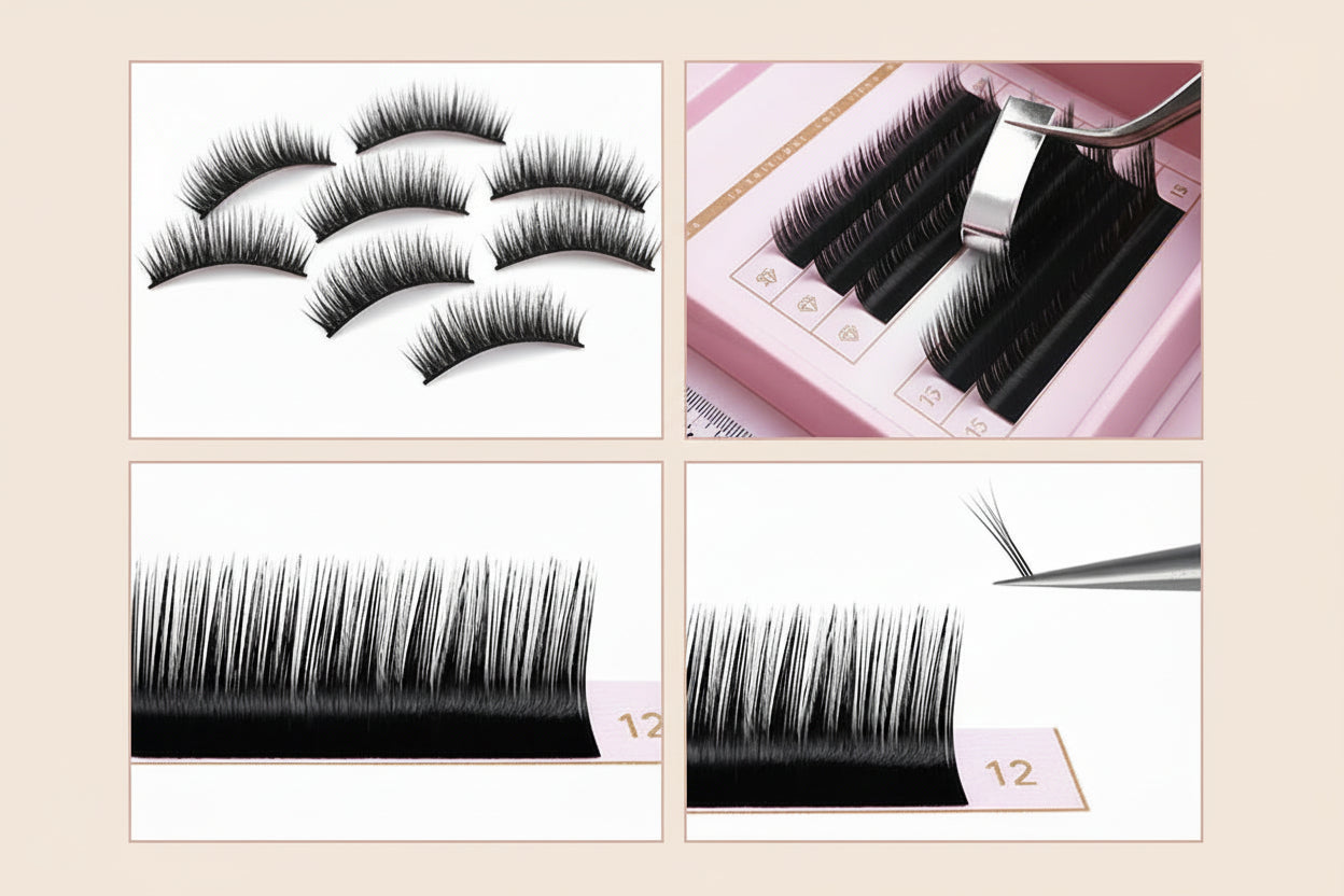 Extension cils individuels L Noir SAKURAHANA