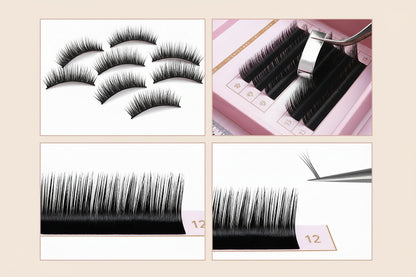Extension cils individuels L Noir SAKURAHANA