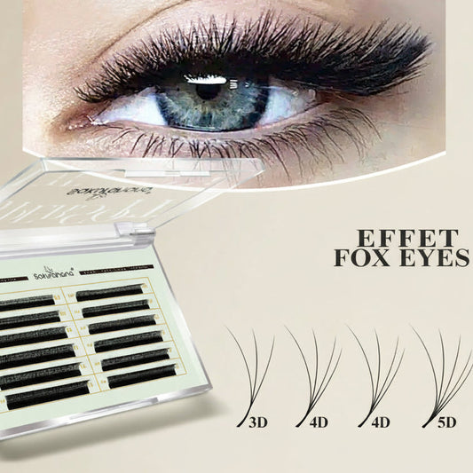 Extension Bouquets Préfait Noir Fox 3D 4D 5D