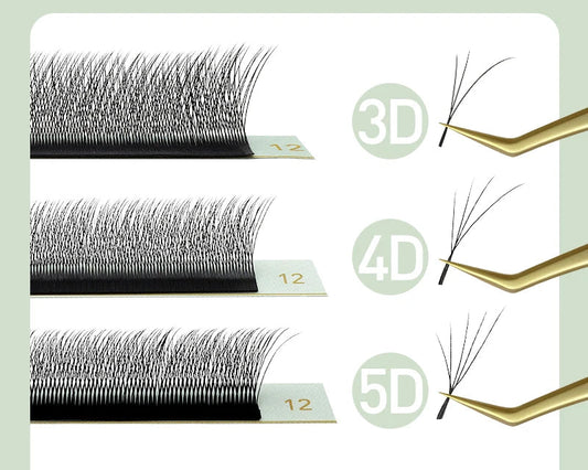 Extension Bouquets Préfait Noir Fox 3D 4D 5D