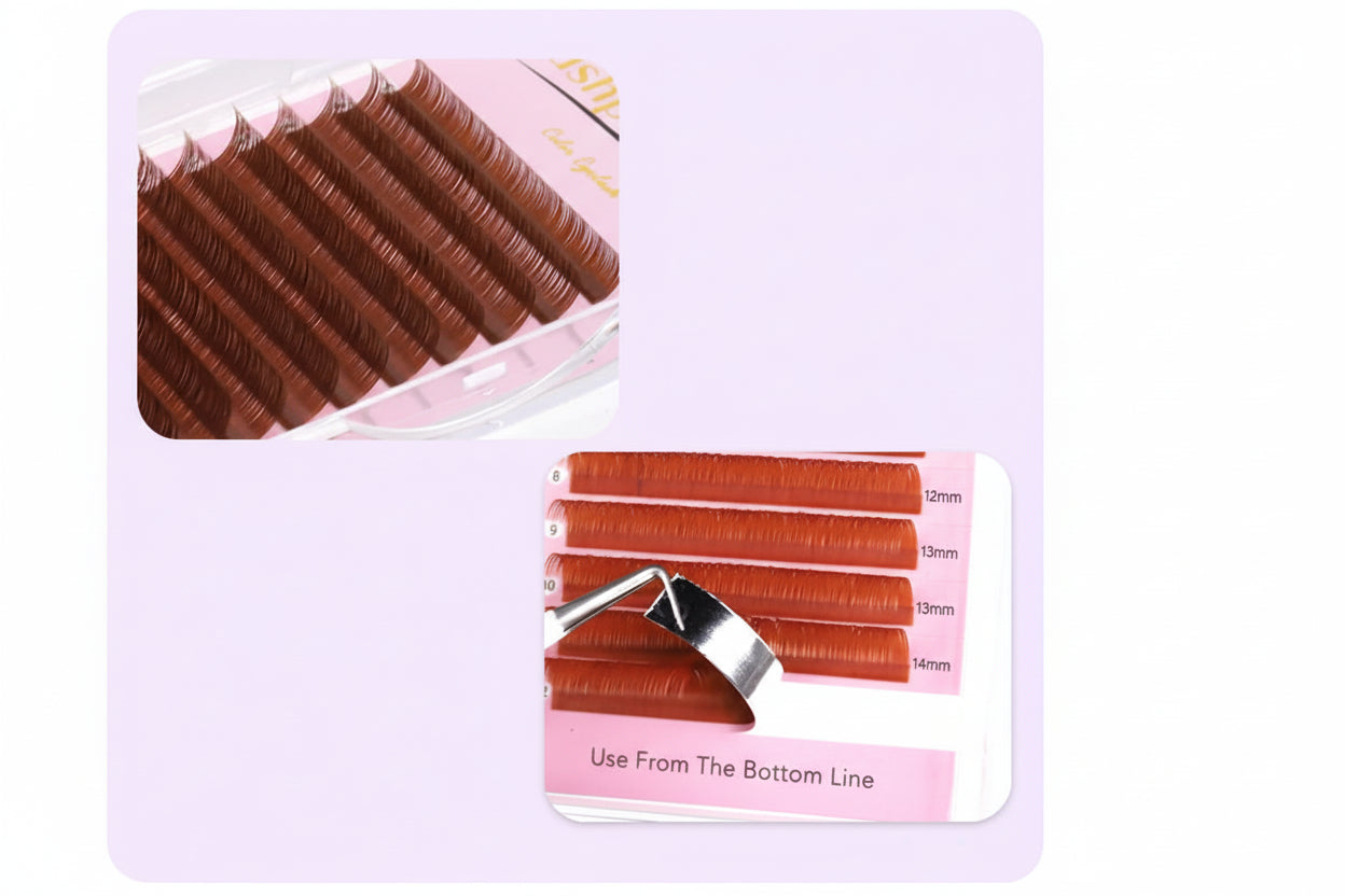 Extension Cils Individuels Clairs et Foncés Lashprofessor