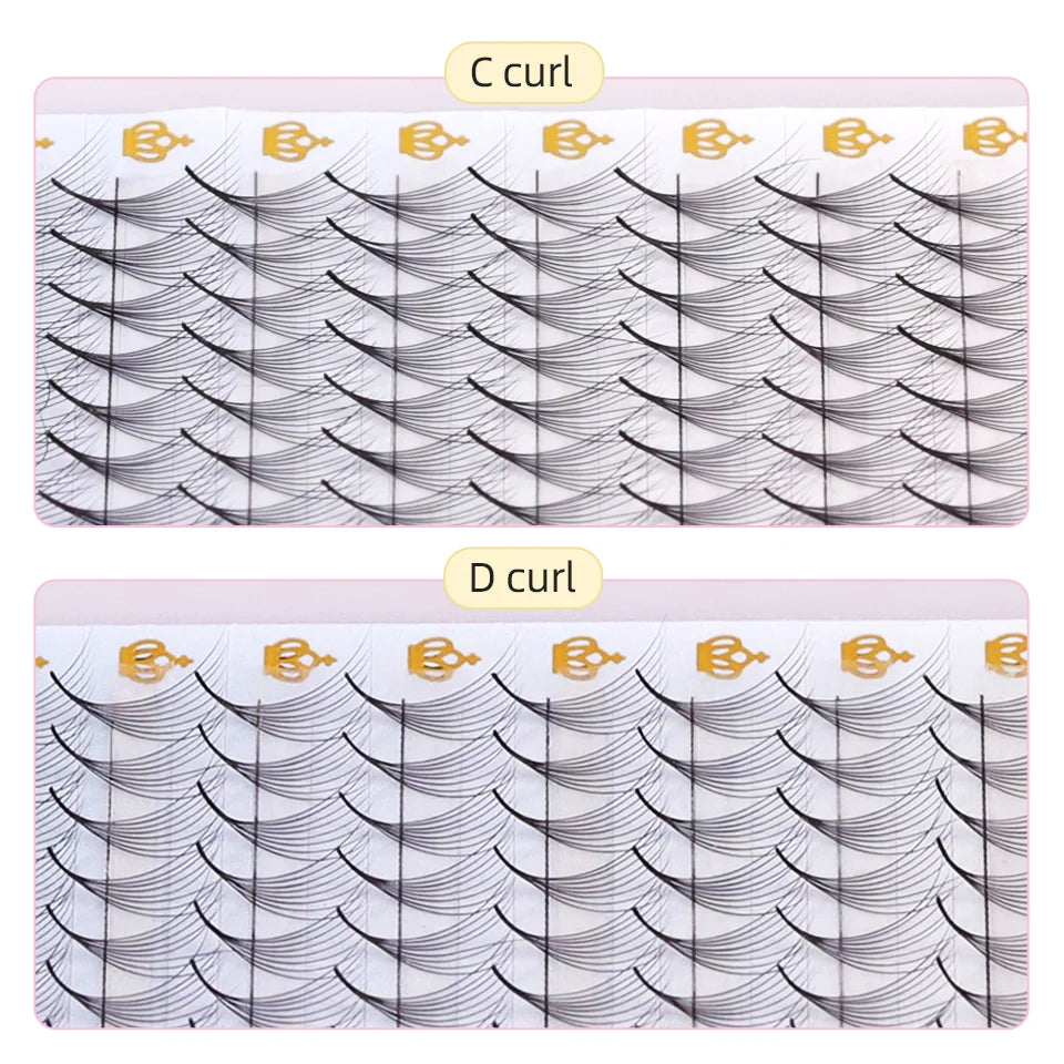 Extension de cils bouquet préfait Volume russe