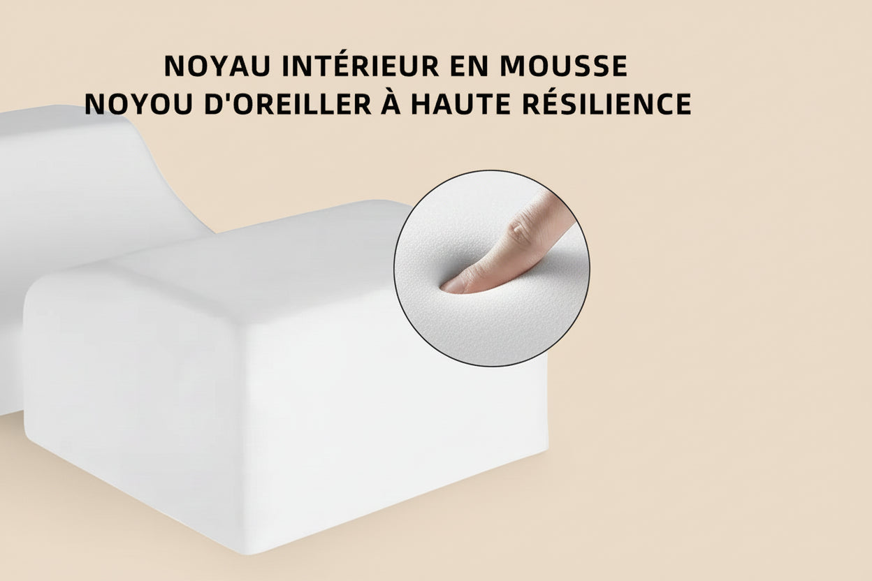 Coussin ergonomique pour extensions de cils