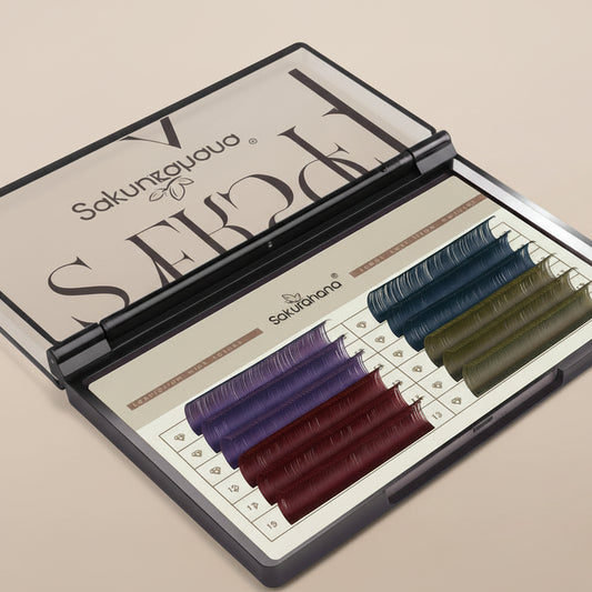 Extension SAKURAHANA 4 couleurs tons sombres