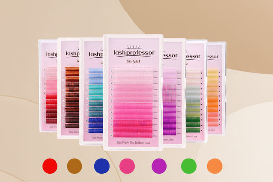 Extension Cils Individuels couleur Lashprofessor